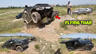 Thar with 22" alloys flying like a toy car | My life's most extreme offroad