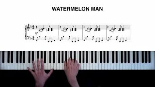 Herbie Hancock - Watermelon Man | Jazz Piano Cover + Sheet Music