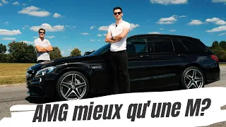 J'essaie de persuader Yann de passer chez AMG !! C63 AMG Break