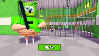 [NEW!] GUMMY BEAR BARRY'S PRISON RUN! funny obby gameplay  #foryo #explore #roblox