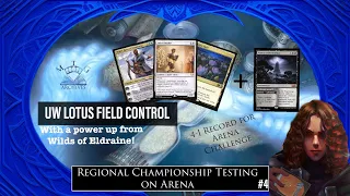 UW LOTUS FIELD CONTROL-( EXPLORER/PIONEER) REGIONAL TESTING ON ARENA #4