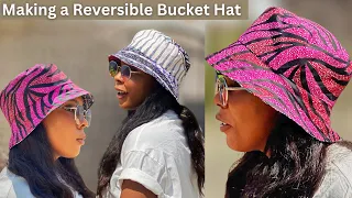 Detailed Break Down of How To Make A Reversible Bucket Hat, Beginners Project