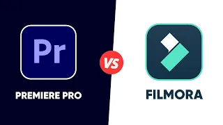 Adobe Premiere Pro vs Filmora| Which one is better?