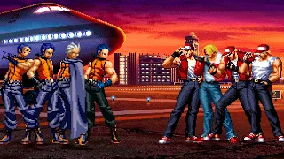 [KOF Mugen] K9999 Team vs Terry Bogard Team