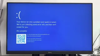 Windows XP error sound has BSOD (my old video)