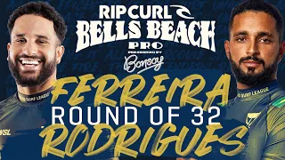 Italo Ferreira vs Michael Rodrigues | Rip Curl Pro Bells Beach - Round of 32 Heat Replay