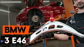 Как заменить передний нижний рычаг подвески BMW 3 (E46) [ВИДЕОУРОК AUTODOC]