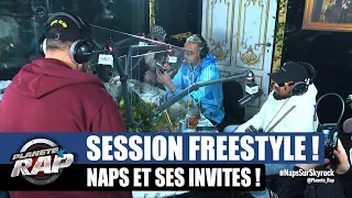 Naps - Session freestyle avec Alonzo, Kofs & Oussagaza ! #PlanèteRap