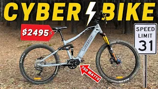 A POWERFUL Mid-Drive Enduro MTB That's AFFORDABLE! // Cyber Bike Mullet Type R