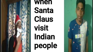 when Santa Claus visit India