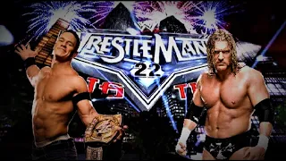 WWE 2k23 Wrestlemania 22 John Cena Vs Triple H