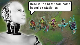 WE LET AN AI ROBOT CHOOSE OUR TEAM COMP! (AND IT'S GENIUS)