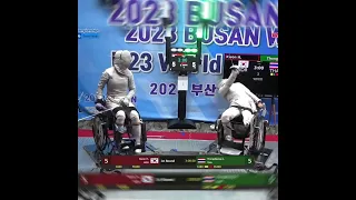 Wheelchair Fencing is Insane #parafencing #paralympics