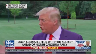 In Response to Question about Ilhan Omar, Trump says "I Hear She was Married to Her Brother"