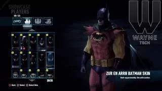 Batman Arkham Knight All Skins!