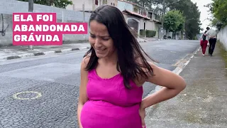 Mulher grávida é abandonada. Veja o que aconteceu com ela