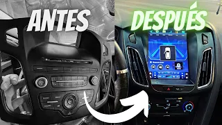 ¿Cómo instalar Pantalla Tesla Ford Focus 11-19? | VAGTech