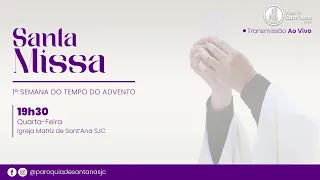 Santa Missa Ao Vivo | 19h30 | Dia 06 de Dezembro de 2023