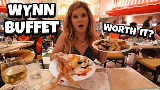 I Tried Wynn's $65 All You Can Eat Dinner Buffet in Las Vegas.. 😲