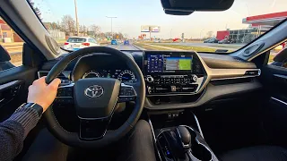 Toyota Highlander III [2.5 Hybrid Dynamic Force 248 HP] | Test Drive #12 | POV Driver. TV