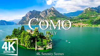 Como 4K • Journey Through Serene Waters and Luxurious Villas With Peaceful Relaxing Music