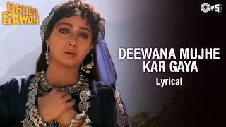 Deewana Mujhe Kar Gaya - Lyrical | Khuda Gawah | Amitabh B, Sridevi | Alka Y, Mohammed A | Tips