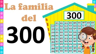 La familia del 300  | Aprende los números