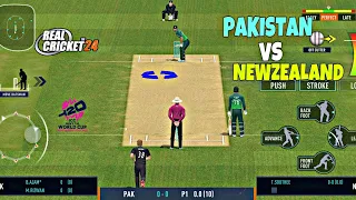 PAKISTAN VS NEW ZEALAND T20 WORLD CUP 2024 | REAL CRICKET 24