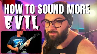 How to Make Your Metal Riffs Sound Evil (Using Music Theory)