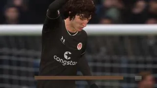 FIFA 21 Kraev free kick.