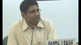 Parth speaking in "Friedman on India" program at IHC on 15 Aug 2012