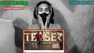 Lucky Baskhar Teaser Reaction | Dulquar Salmaan |  Meenakshi Choudhary | Venky A | GV Prakash Kumar