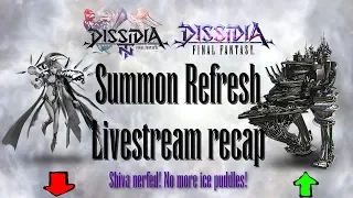 Dissidia NT/AC: Summon Rework Overview (Official livestream recap)