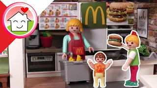 Playmobil po polsku McDonalds w domu - Rodzina Hauser