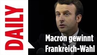 Macron neue französischer Präsident / Was bedeutet das für Deutschland? - BILD Daily 08.05.17