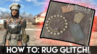 THE RUG GLITCH STILL WORKS IN 2024! (Fallout 4 Settlement Tips & Tricks)