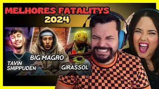 OS MELHORES FATALITYS DE 2024 🔥 Cultura de Rima ‹ REACT ›