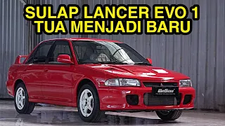 SULAP LANCER EVO 1 TUA MENJADI BARU DARI DEALER *NO CLICK BAIT* - RESTORASI