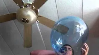 Huge plastic balloon