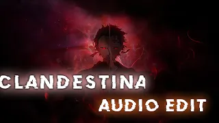 clandestina - jvstin [edit audio] use 🎧 #viral
