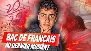 REVISER L'ORAL DU BAC DE FRANCAIS AU DERNIER MOMENT ! (et reussir)