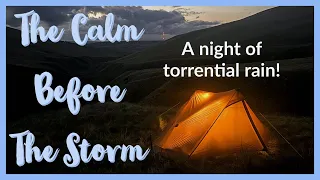 Wild Camping | Longlands Fell Wild Camp | Torrential Rain Testing The Lanshan 2 Pro