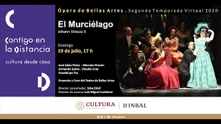 El Murciélago, de Johann Strauss II / Compañía Nacional de Ópera / México