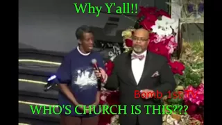 Oh Lawd, GRAPHIC DETAILS.......Woman testifies at Church and gets Mic snatched from her!!!