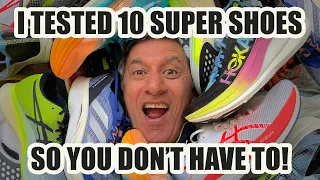 I Tested 10 Super Shoes So You Don't Have To!