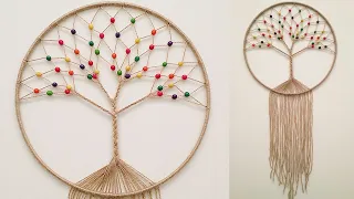 DIY Atrapasueños "ARBOL DE LA VIDA"( paso a paso) | DIY Dreamcatcher "TREE OF LIFE"