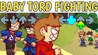 Friday Night Funkin' - BABY TORD vs BABY EDD, TOM & MATT || FNF babs seed but eddsworld ||