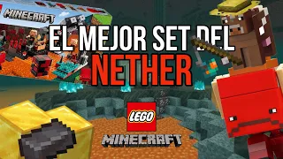 El set perfecto del Nether | Lego minecraft El bastion del nether