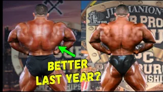 Is Derek Lunsford Pittsburgh Pro Guest Posing *2023 vs 2024*