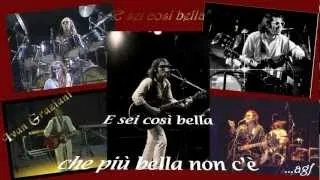Ivan Graziani~"E sei così bella" (with lyrics)